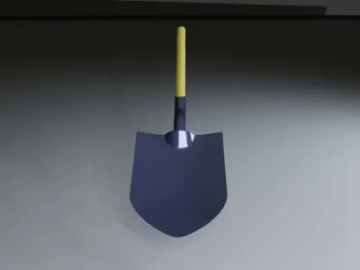 Shovel 3D model shop