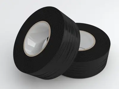 Duct Tape Black 3D model