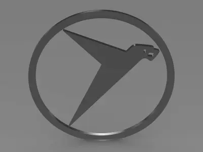 Messerschmitt logo 3D model
