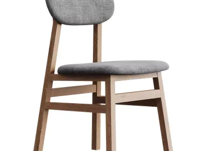 Brick 223 Chair By Gervasoni 3D model