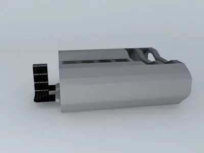 Fussion Engine Room Free 3D model