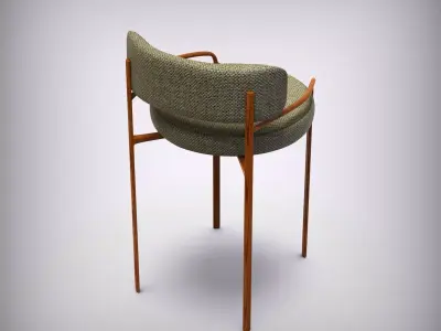 Chair style decor interior 3D model