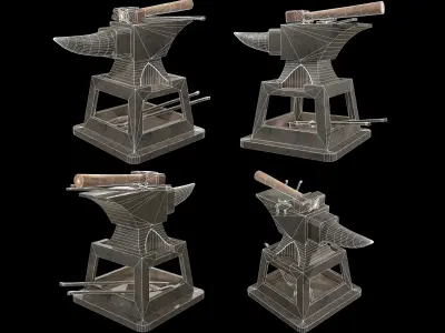 Anvil Collection 1 3D Model Pack