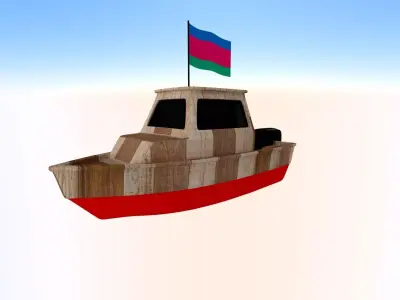 Kuban Fishing Boat 3D model