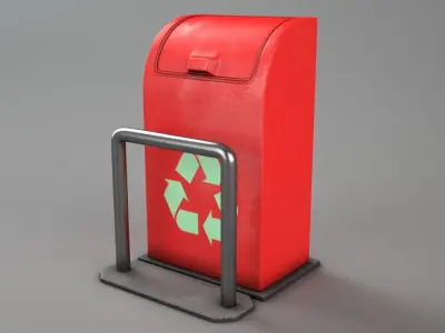 Recycle Box 3D model