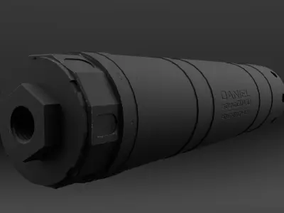 DANIEL DEFENSE SOUNDGUARD SG-556 Free low-poly 3D model