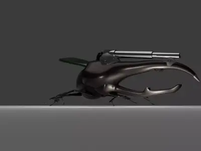 animals 3d characters animal stag beetle 3D model