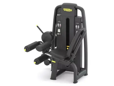 Technogym Selectorized Selection 700 Dual Leg Curl Extension 3D model