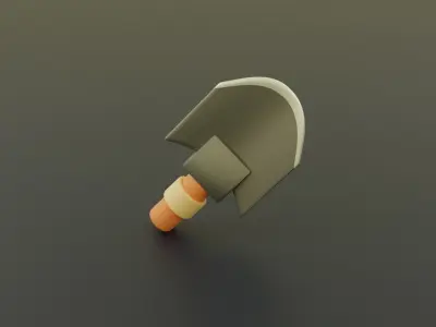 Low Poly Weapons Pack Low-poly 3D model Low-poly 3D model