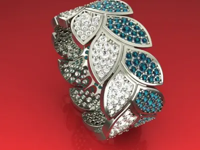 Ring Antique and stylish Laurel Wreath  3D print model