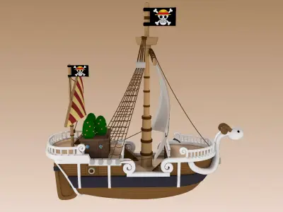Going Merry - One Piece 3D model purchase