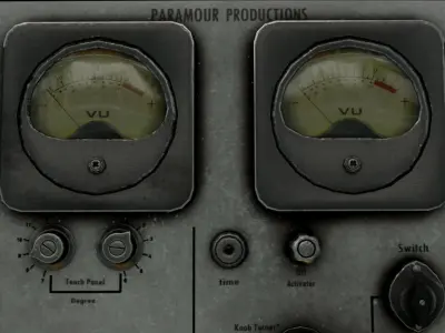 Military Radio Communicator Low-poly 3D model