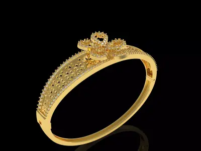 Art Deco Bracelet 34 3D print model