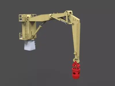 Crane for Nordic Graupner 3D print model