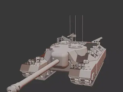 T 28 Soviet Medium Tank 3D Printable  3D print model
