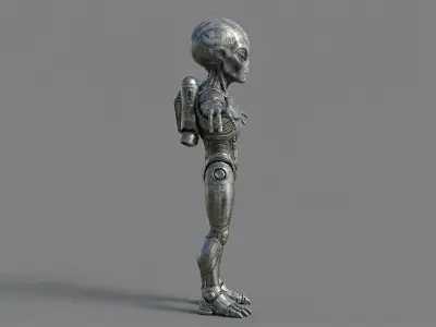 Alien 3d model 3D model