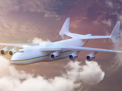 Antonov An-225 Mriya 3D model get