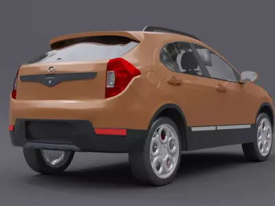 jac tongyue 3D model