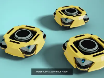 Warehouse assets collection 02 3D Model Pack