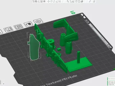 A10 Warthog Attack Jet 3D Printer STL Model 3D print model