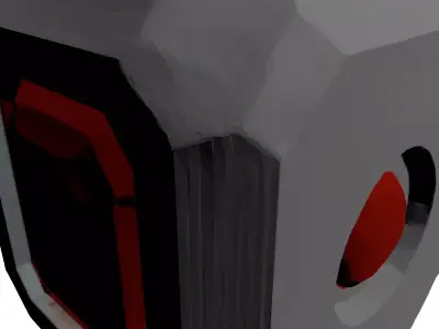 SciFi Energy Core Gem Cube 3D model