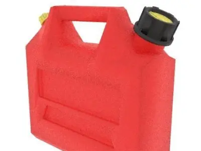 5L Jerry can Low-poly 3D model
