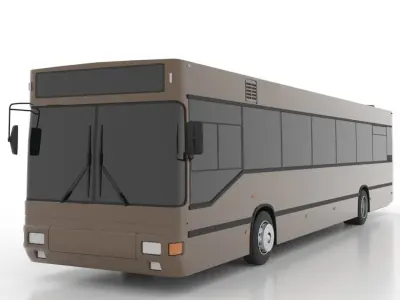 MAN A12 EL222 Low Low-poly 3D model