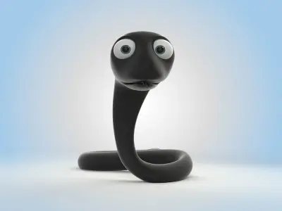 Black Snake 3D model
