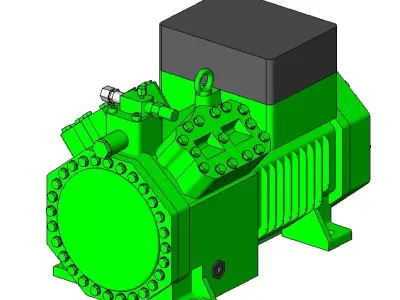 Compressor T2 3D model