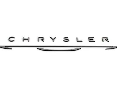 chrysler logo 3D model by Sergey from CGTrader