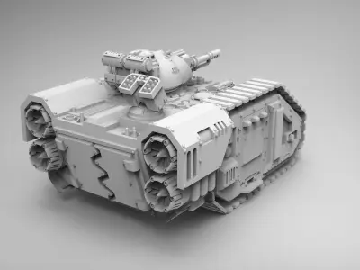 Tempest Knights -  Heavy Assault Resistance Eliminator - HARE 3D print model