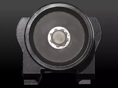 Tactical Flashlight Low-poly 3D model