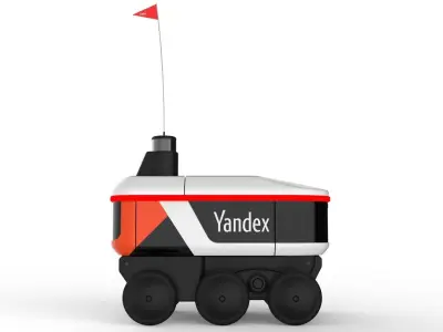 Delivery Robot 3D model
