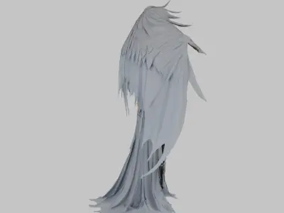 Mystical Creature Low-poly 3D model