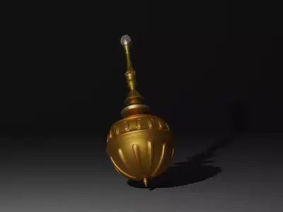 Indian God Hanuman Weapon Gada  3D model