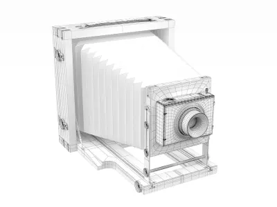 Victorian Camera 3D model