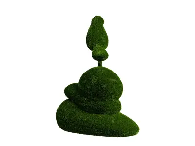 Bird Topiary 3D model