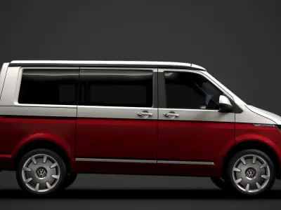 VW California T6 1 2020 3D model