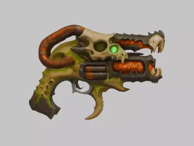 Infernal Artifact 3D ModelInfernal Artifact 3D Model Low-poly 3D model