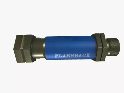 Flashback Arrestor Low-poly 3D model