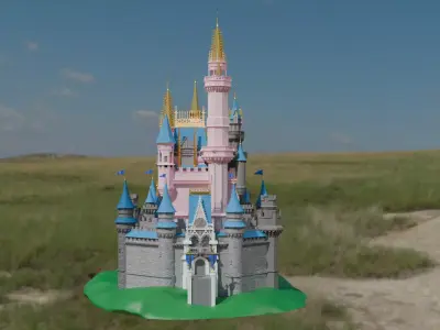 castle in 3d  3D model