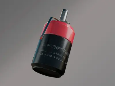 Game Ready Thermobaric Grenade Low-poly 3D model