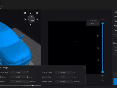 Volkswagen Golf 2009 Realistic 3D Printable Car STL Model 3D print model