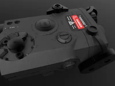AN - PEQ 15 LASER POINTER  Low-poly 3D model