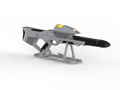 Type 3B Phaser Star Trek First Contact - Commercial - STL 3D print model