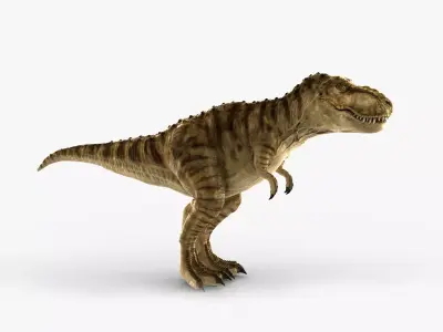 Tyrannosaurus Rex RIGGED 3D model purchase