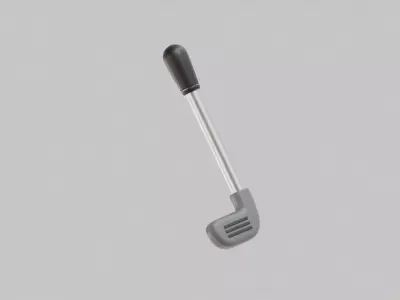 Cartoon Golf Club Low-poly 3D model