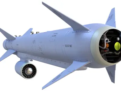 Kh-59ME Cruise Missile  3D model