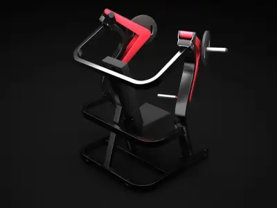 Chest Press 3D model