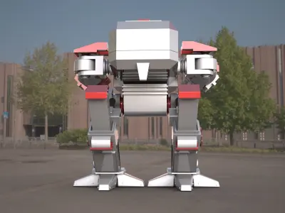 ROBOCOP- ED-209 robot 3d model 3D model